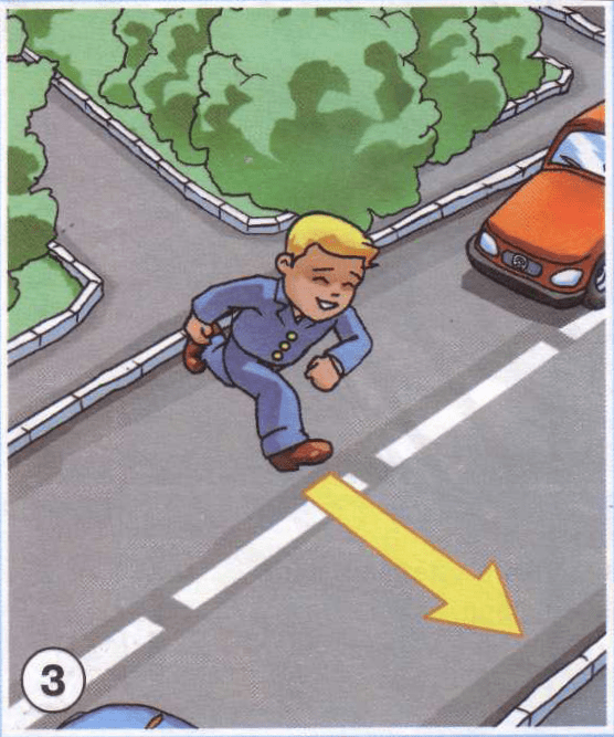 Куда переходит. Дорожные ситуации для детей. Ситуация на дороге. Переходит дорогу иллюстрация. Мальчик переходит улицу.